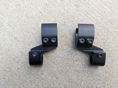 Wheelchair Brake Lock Offset Clamp Pair For Tilite Aero Z ZRA ZR 1-1/4'' Diameter
