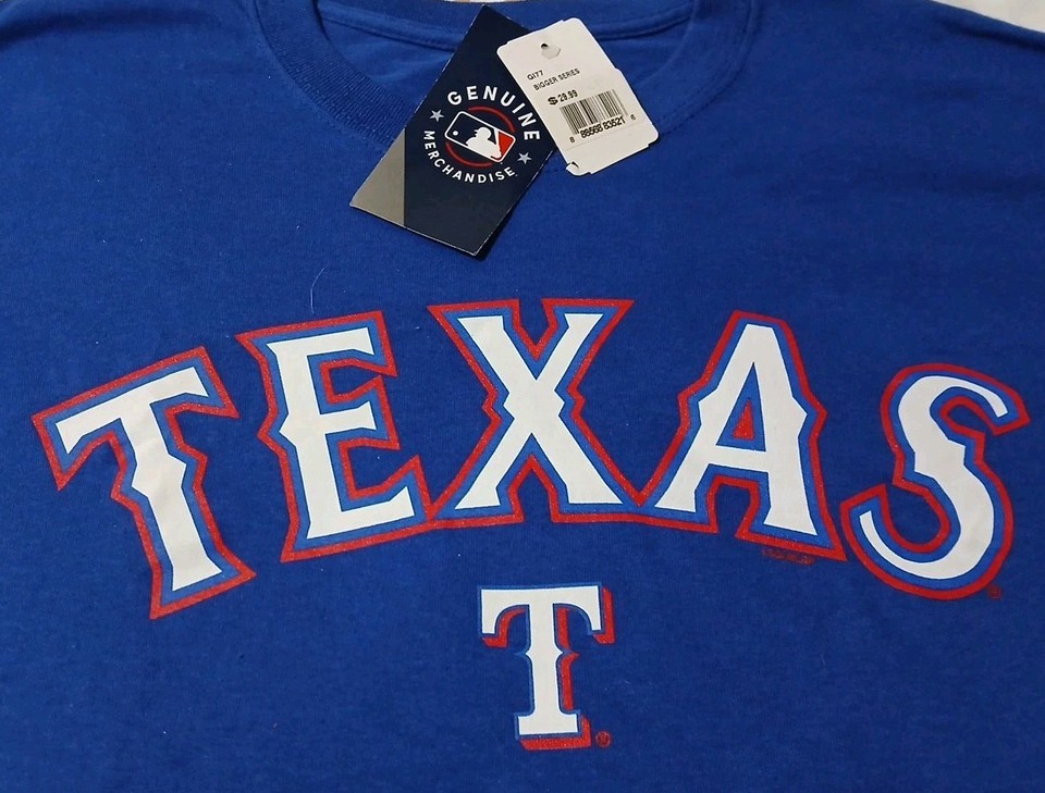 General Merchandise Texas Rangers T-Shirt Men's XXL Blue Brand New | eBay