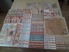 Basic Grey Lucille Collection Lot. Scrapbook. New