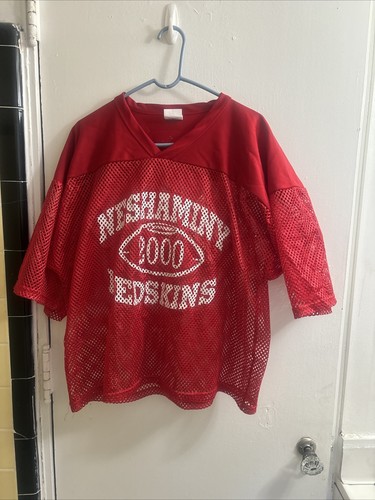 VTG Y2K Neshaminy HS Pennsylvania Football Practice Jersey XL MAJESTIC FREE SHIP