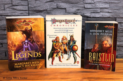   Dragonlance 3 Bücher   Chronicles Legends Raistlin   Englisch   Omnibus   GUT