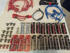 Lot of 19 PCI-E 1x to 16x GPU Risers / Mining
