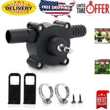 Electric Hand Drill Drive Self Priming Water Pump Oil Fluid Transfer Pumps Tool