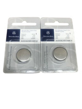 Genuine Mercedes Remote Key Fob Battery Keyless Entry Set X2 1996-2006 Oe Genuine Mercedes Remote Key Fob Battery Keyless Entry Set X2 1996-2006 Oe
