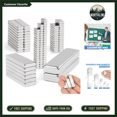 Multipurpose 118Pcs Neodymium Magnets - Perfect for Craft and Organization