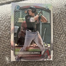 2025 Bowman Chrome Prospects 1st Bowman Mega Mojo #BCP-21 Slade Caldwell Dbacks
