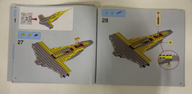 LEGO Star Wars Naboo Starfighter #75092 Instruction Book Manual ONLY