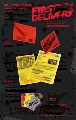 K-POP DAILY:DIRECTION Album [First:Delivery] LETTER Ver. 40p