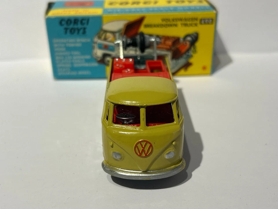 Corgi Toys 490 Volkswagen Breakdown Truck, Boxed, Original, Vintage, Rare. - Image 3 of 4