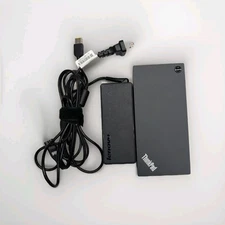 Lenovo DK1633 ThinkPad USB-C Dock Type 40A9 with AC Adapter 