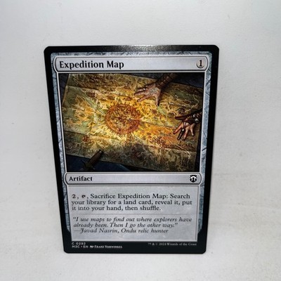Expedition Map 292 Common Commander: Modern Horizons 3 Magic: The Gathering LP