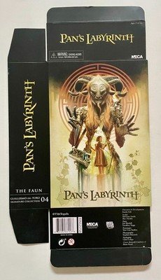 Guillermo Del Toro Signature Collection Faun Figure Box Ships Flat NECA New