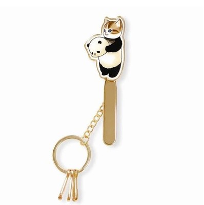 Mofusand Product Clip Charm Panda Rare Cat Animation Model JPN Limited Edition V