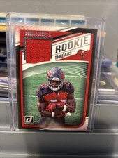Nice 2018 Panini Donruss Ronald Jones II Rookie Jersey Card. rookie card picture