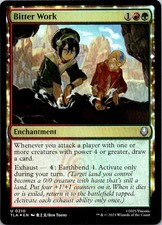BITTER WORK 210 UNCOMMON AVATAR: THE LAST AIRBENDER MAGIC: THE GATHERING LP