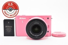 [Exc+5] Nikon 1 J1 Pink Mirrorless Digital Camera w/ 10-30mm VR Lens From JAPAN