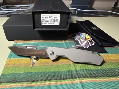 Kizer Beyond Framelock Titanium Knife Ki3678A1