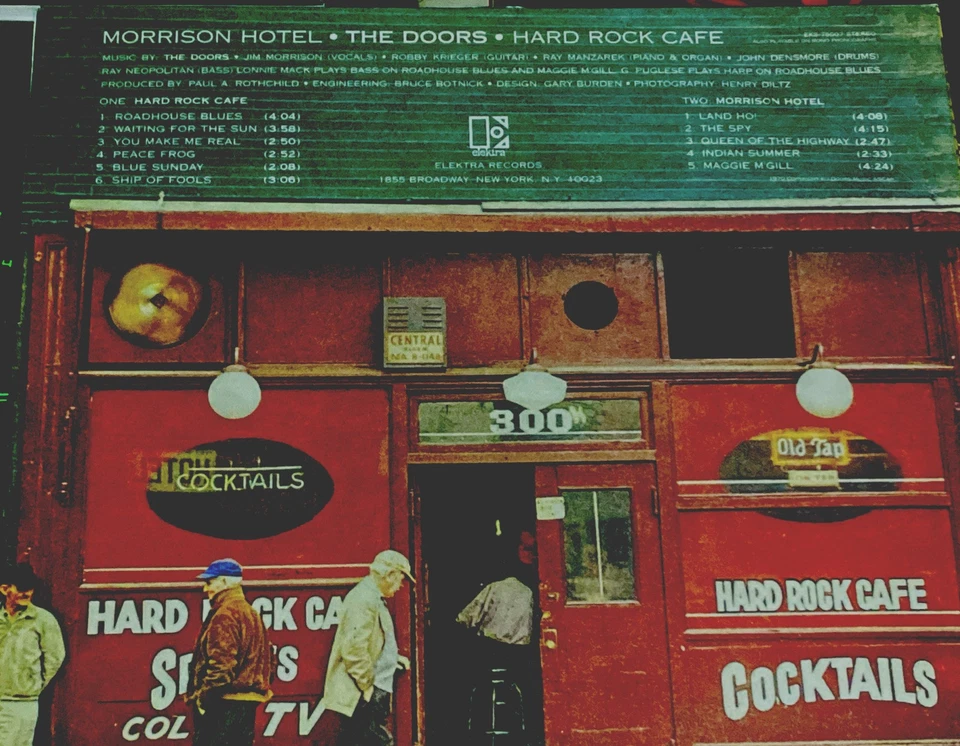 Doors Morrison Hotel Vinyl LP Elektra EKS-75007 Red Big E 1st Press 1970 VG/VG - Image 3 of 4