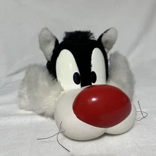 Vtg 1993 Looney Tunes Trucker Snapback Hat Cap SYLVESTER Kids Child USA Made