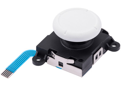 3D Analog Joystick Cap Thumbstick Nintendo Switch/OLED/Lite Joy Controller White