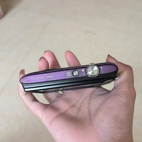 Nikon COOLPIX S4100 Digital Camera 14MP 5X Optical Zoom CCD Sensor Bright Purple - Picture 2 of 5