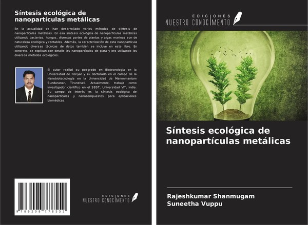 SíNtesis EcolóGica De NanopartíCulas MetáLicas Rajeshkumar Shanmugam (U. A.)-image