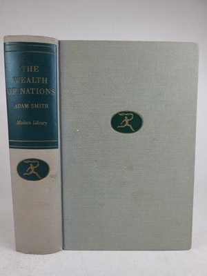 Wealth of Nations by Adam Smith (Modern Library, 1937)