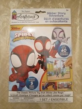 Marvel Spidey and His Amazing Friends Colorforms Sticker Story