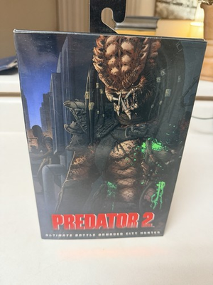 #ad NECA Predator 2 Ultimate Battle Damaged City Hunter Action Figure NEW $41.99