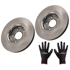 2x Bremsscheiben Vorne für Mitsubishi Outlander Lancer Peugeot 4007 Citroën