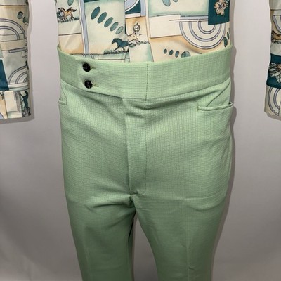 メンズ 60s~70s vintage 2tuck trousers slacks 希少
