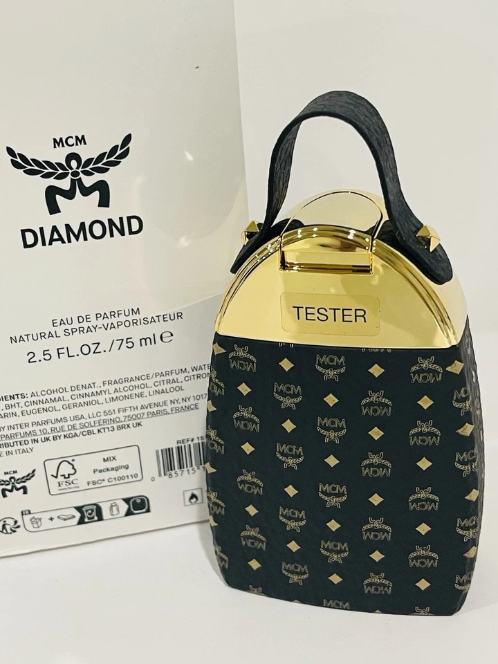 MCM Diamond eau de parfum para hombre, 2,5 oz. / 75ml. PROBADOR. Nuevo en caja. ¡Nuevo lanzamiento! Foto 3 de 3