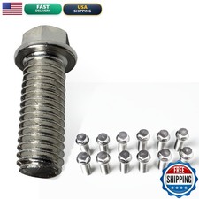 Certified Automotive Experts Header Bolts Chrome Set 12 Small Block And Big Certified Automotive Experts Header Bolts Chrome Set 12 Small Block And Big