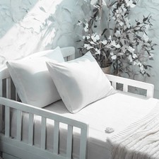 2 Pack Cotton Toddler Pillowcases 13x18 Soft Breathable Envelope Closure