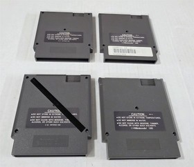 T-133 VINTAGE NINTENDO NES LOT IKARI WARRIORS BLASTER MASTER GHOSTS N GOBLINS