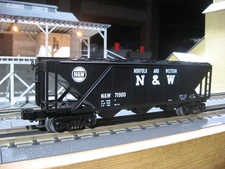 MTH Rail King 30-7506 Norfolk & Western Covered Hopper! * BUY IT NOW LISTING *