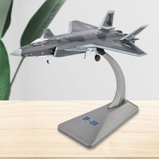 1:144 Scale J-20 Plane Model Fighter Model Simulation Aircraft Model Aircraft