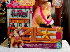 Hasbro FurReal Friends Cinnamon My Stylin' Pony Interactive Plush Toy Horse