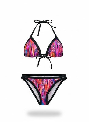 Bench Bikini Bademode Damen Gr. 40 Cup A/B gemustert (4452) NEU