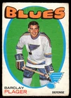 1971-72 OPC O-Pee-Chee AS IS LOW GRADE Barclay Plager St. Louis Blues #66