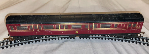 Tri-ang R748 Spur O LMS Reisezugwagen Nr. 2640 Guard, 1. & 3. Klasse gebaut in Großbritannien | Zustand: Used