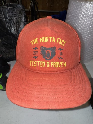 #ad #ad The North Face Tested amp; Proven Bear Hat Orange Unisex One Size Cotton Cap $13.99