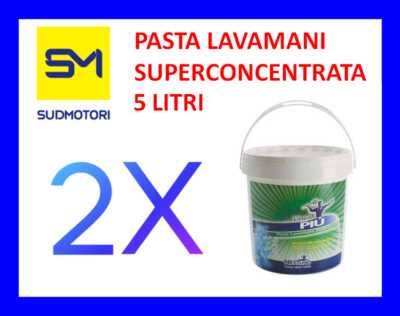 2X TRADITIONAL NEPTUNE WASHBASIN PASTA PLUS GREASE LINE 5L GLYCERINE CLEANSER