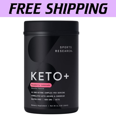 30 Servings Keto Plus BHB Powder - Hydration, Focus & Energy Enhancer | Vegan