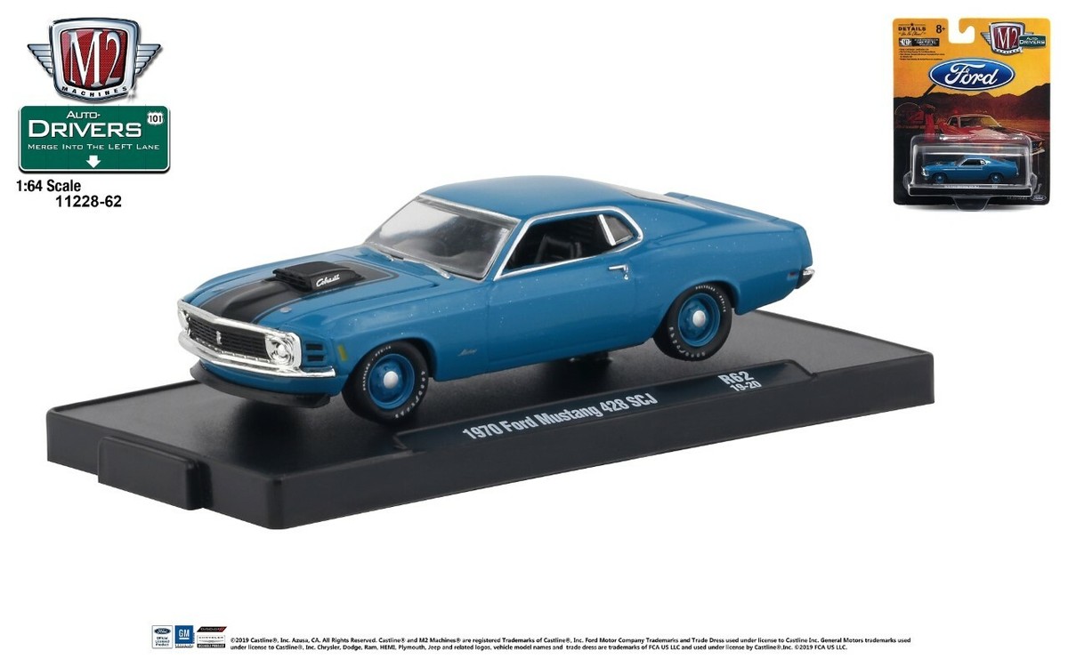 M2マシーン　1970 FORD MUSTANG 428 SCJ M2 MACHINES - 1970 FORD MUSTANG 428 SCJ - WMTS01 20-21 / 1