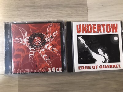 2  CDs :  UNDERTOW  -   34 CE   +  Edge Of  ( Bonus CD ) , Hardcore,  Metal, NEW