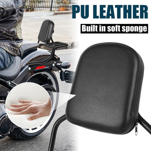 Backrest Sissy Bar with Luggage Rack for 2018-2024 Harley Fat Boy FLFB Breakout - Foto 5 di 7