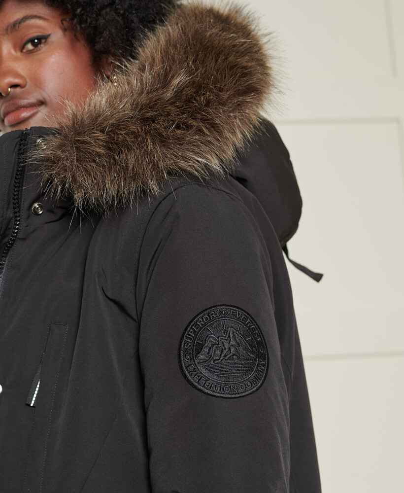 superdry microfibre toggle puffle jacket