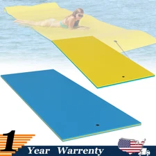 15'/12'/9' x6' Floating Water Mat 3-Layer Water Floating Pad Lake Ocean Foam Mat