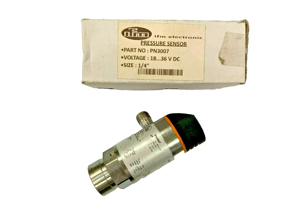 IFM PN3007 Pressure sensor with display PN-001BRBR14-MFPKG/US/ /V 1000 mbar - Image 3 of 3